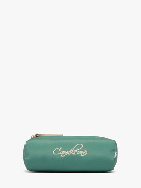  Pencil Pouch 1 Compartment Vintage Fantasy Cameleon Green vintage fantasy PBVGSTRO