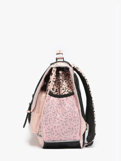 Cartable 2 Compartiments Cameleon Rose vintage north PBVWCA38 vue secondaire 2