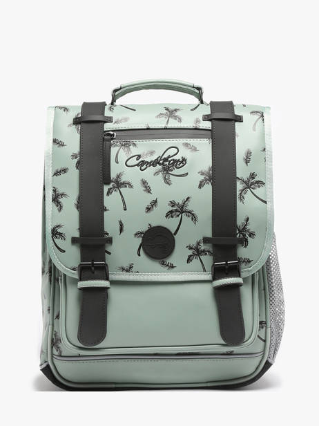 Sac � Dos 3 Compartiments Cameleon Vert vintage north PBVWSD39