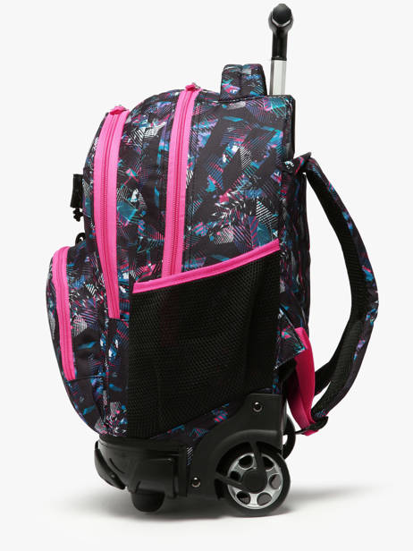 Sac A Dos à Roulettes 2 Compartiments Cameleon Rose futur PBFUSR45 vue secondaire 2