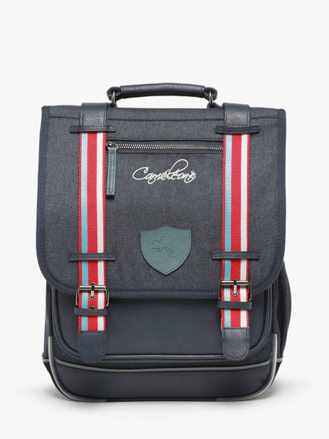 Sac � Dos 2 Compartiments Cameleon Bleu vintage urban PBVBSD39