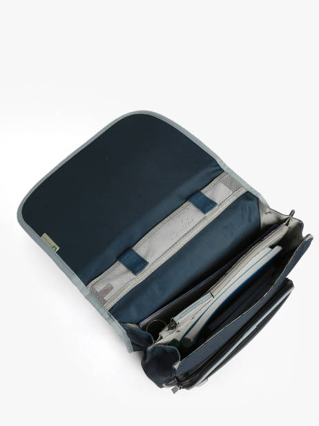 Sac à Dos 2 Compartiments Cameleon Bleu vintage urban PBVBSD39 vue secondaire 3