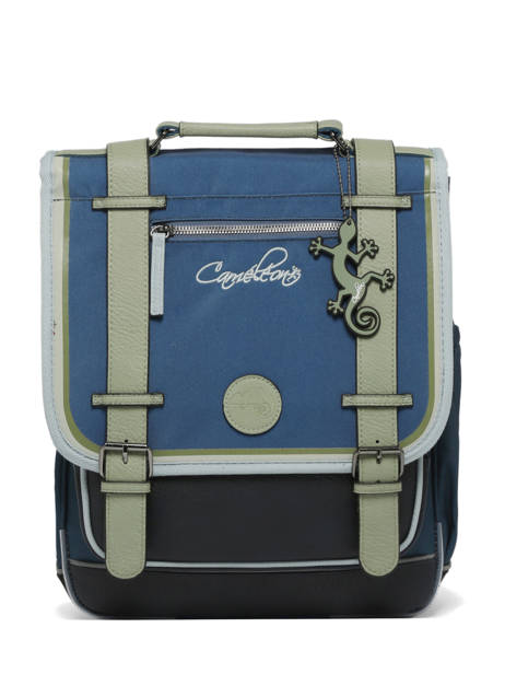 Sac à Dos 2 Compartiments Cameleon Bleu vintage urban PBVBSD39 vue secondaire 7