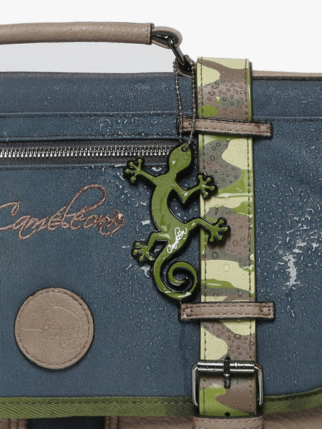 Sac à Dos 2 Compartiments Cameleon Bleu vintage urban PBVBSD39 vue secondaire 6