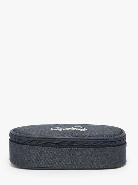 Pennenzak 1 Compartiment Cameleon Blauw vintage urban PBVBPLUM