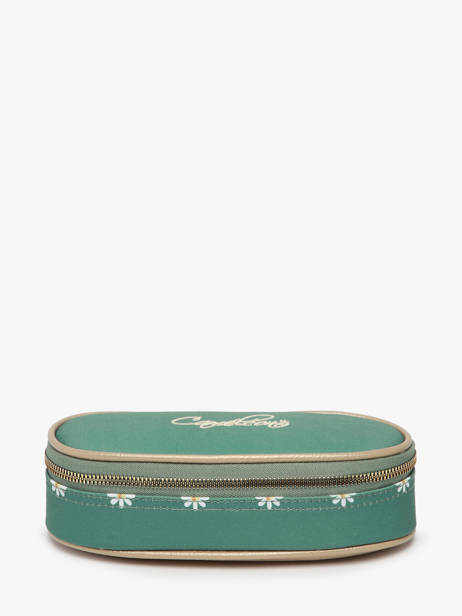 1 Compartment Pouch Cameleon Green vintage fantasy PBVGPLUM