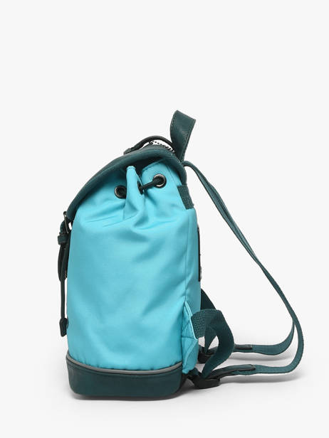 1 Compartment Backpack Cameleon Blue vintage urban PBVBSD25 other view 2