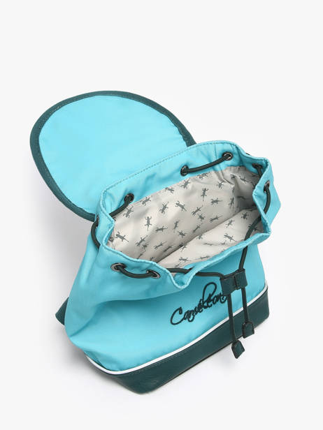 1 Compartment Backpack Cameleon Blue vintage urban PBVBSD25 other view 3