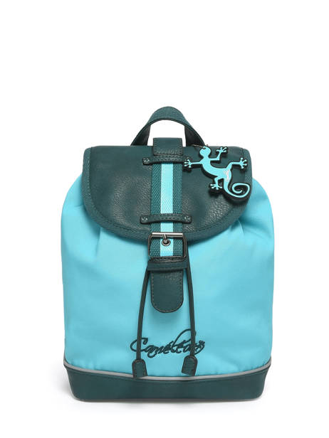 1 Compartment Backpack Cameleon Blue vintage urban PBVBSD25 other view 5