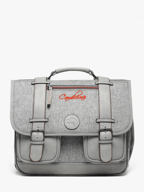 Satchel 2 Compartments Cameleon Gray vintage urban PBVBCA35