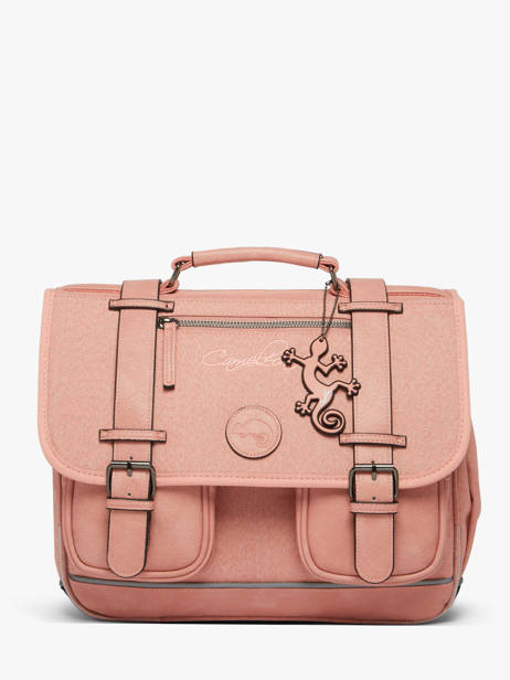 Boekentas 2 Compartimenten Vintage Color Cameleon Roze vintage color - VIC-CA35