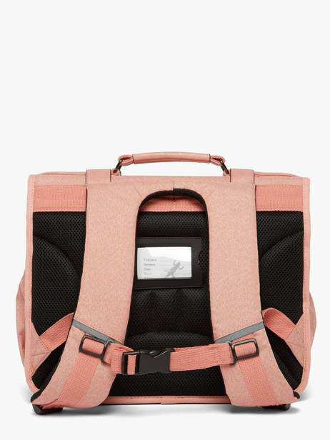 Boekentas 2 Compartimenten Cameleon Roze vintage color CA38 ander zicht 3
