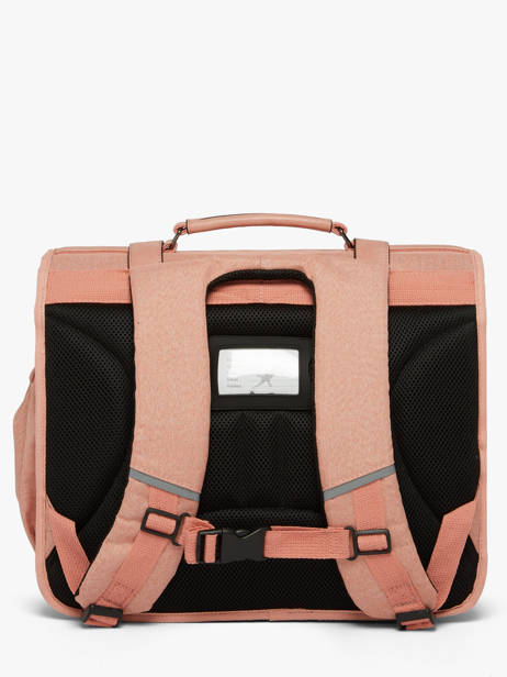 Cartable 3 Compartiments Cameleon Rose vintage color VIC-CA41 vue secondaire 3