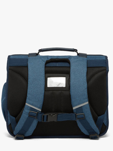 Cartable 3 Compartiments Vintage Color Cameleon Bleu vintage color VIC-CA41 vue secondaire 3