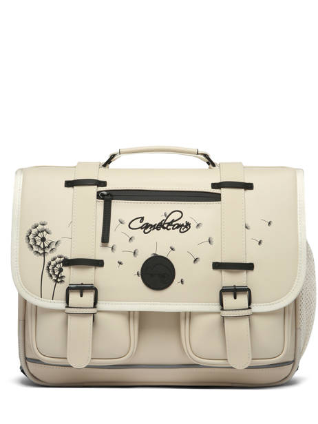 Cartable Vintage North Cameleon Beige vintage north CA38 vue secondaire 5