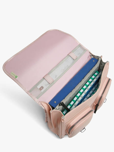 Cartable Vintage North Cameleon Rose vintage north CA38 vue secondaire 2