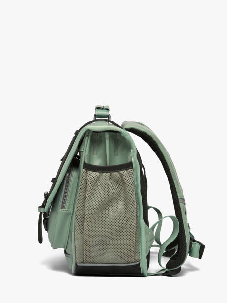 Cartable Vintage North Cameleon Vert vintage north CA38 vue secondaire 1