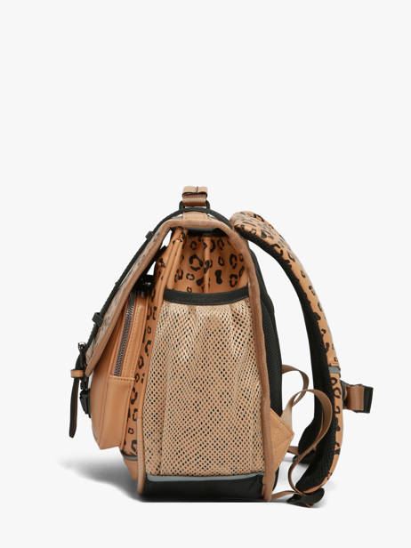 Cartable Vintage North Cameleon Marron vintage north CA38 vue secondaire 1