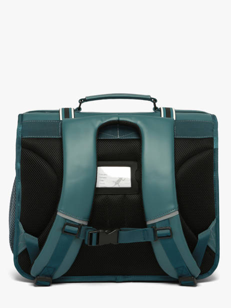Boekentas Vintage North Cameleon Blauw vintage north CA41 ander zicht 3