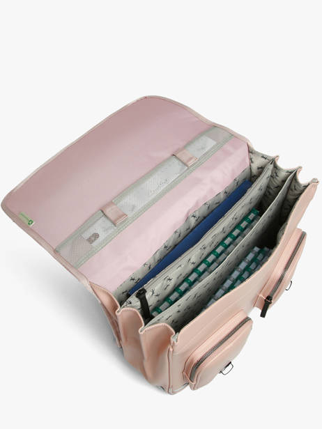 Cartable Vintage North Cameleon Rose vintage north CA41 vue secondaire 2