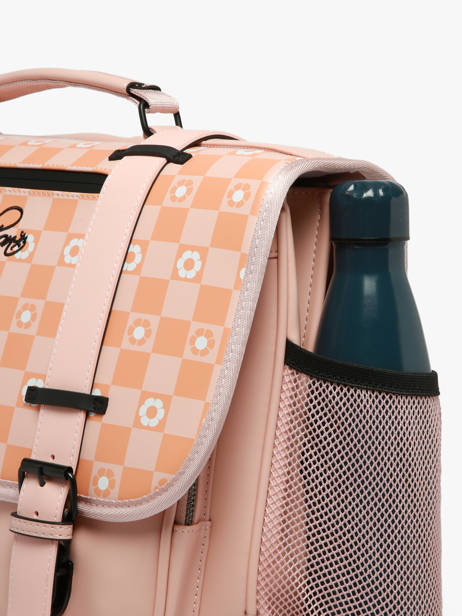 Cartable Vintage North Cameleon Rose vintage north CA41 vue secondaire 4