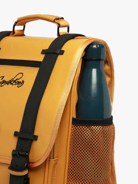 Sac à Dos Vintage North 2 Compartiments Cameleon Jaune vintage north SD39 vue secondaire 4