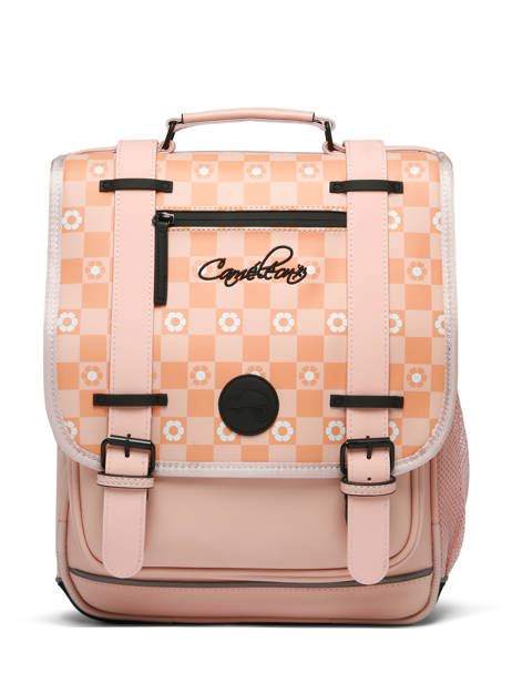 2-compartment Vintage North Backpack Cameleon Pink vintage north SD39 other view 7