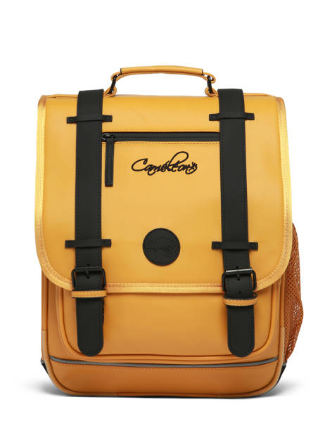 Sac à Dos Vintage North 2 Compartiments Cameleon Jaune vintage north SD39 vue secondaire 5