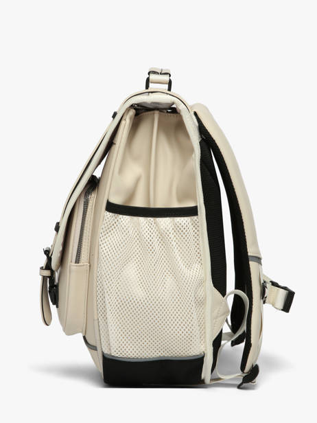 2-compartment Vintage North Backpack Cameleon Beige vintage north SD39 other view 3