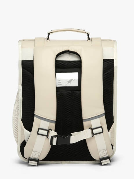 2-compartment Vintage North Backpack Cameleon Beige vintage north SD39 other view 5