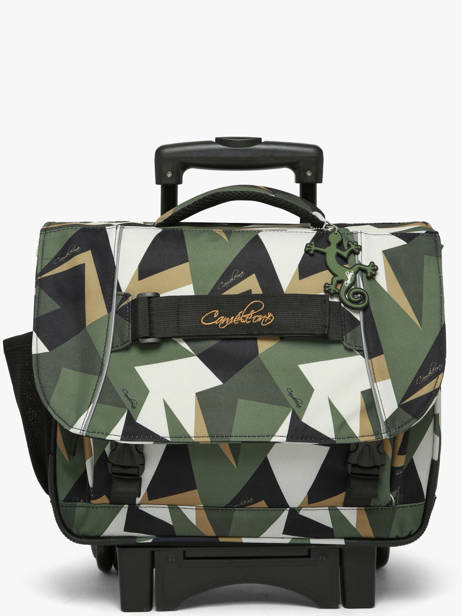 2-compartment Wheeled Satchel Futur Cameleon Multicolor futur CR38
