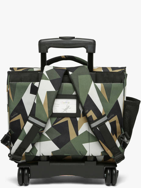 Cartable à Roulettes 2 Compartiments Futur Cameleon Multicolore futur CR38 vue secondaire 5