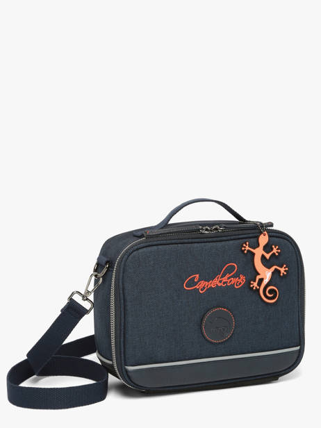 Lunchtas Vintage Urban Cameleon Blauw vintage urban BL24 ander zicht 1