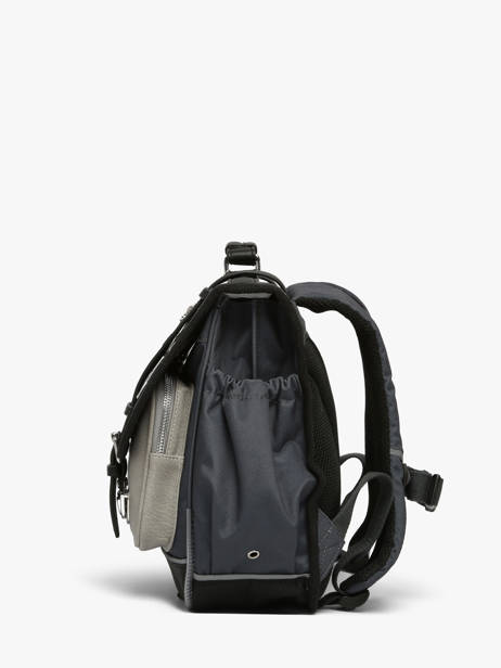Cartable Enfant 2 Compartiments Vintage Urban Cameleon Gris vintage urban CA35 vue secondaire 3