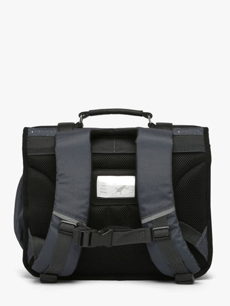 Cartable Enfant 2 Compartiments Vintage Urban Cameleon Gris vintage urban CA35 vue secondaire 5