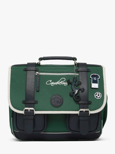 Cartable Enfant 2 Compartiments Vintage Urban Cameleon Vert vintage urban CA35