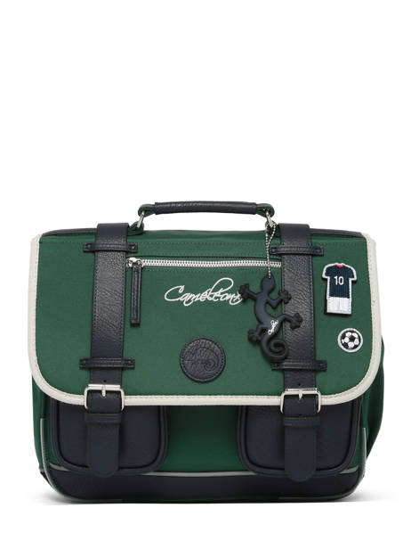 Cartable Enfant 2 Compartiments Vintage Urban Cameleon Vert vintage urban CA35 vue secondaire 6