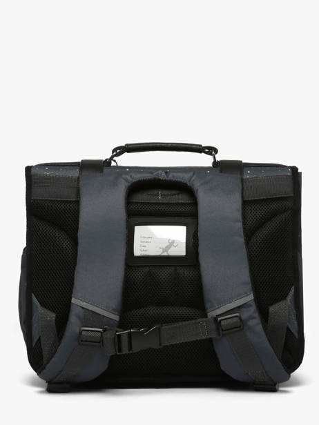 Cartable 2 Compartiments Vintage Urban Cameleon Gris vintage urban CA38 vue secondaire 3