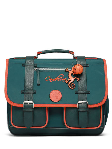 Cartable 2 Compartiments Vintage Urban Cameleon Bleu vintage urban CA38 vue secondaire 5