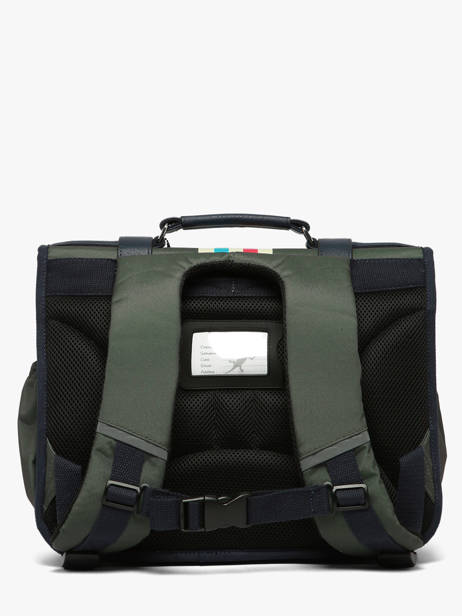 Cartable 2 Compartiments Vintage Urban Cameleon Vert vintage urban CA38 vue secondaire 3