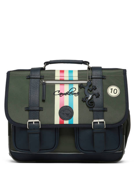 Cartable 2 Compartiments Vintage Urban Cameleon Vert vintage urban CA38 vue secondaire 5