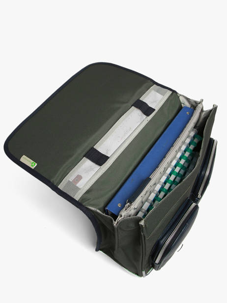 Cartable 2 Compartiments Vintage Urban Cameleon Vert vintage urban CA38 vue secondaire 2