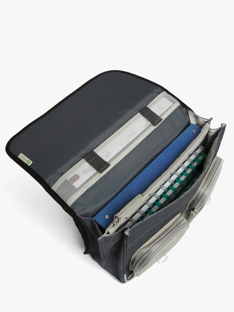 Cartable 2 Compartiments Vintage Urban Cameleon Gris vintage urban CA38 vue secondaire 2