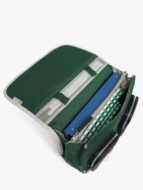Cartable 2 Compartiments Vintage Urban Cameleon Vert vintage urban CA38 vue secondaire 2