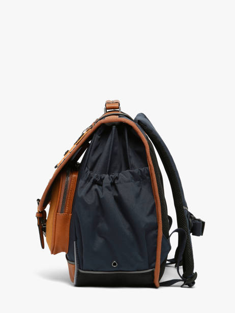 Cartable 3 Compartiments Vintage Urban Cameleon Bleu vintage urban CA41 vue secondaire 1