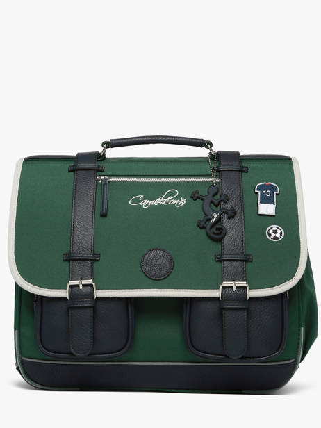 Boekentas 3 Compartimenten Vintage Urban Cameleon Groen vintage urban CA41
