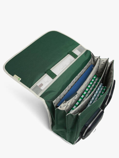 Cartable 3 Compartiments Vintage Urban Cameleon Vert vintage urban CA41 vue secondaire 2