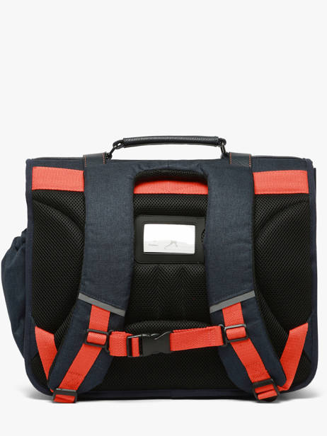 Cartable 3 Compartiments Vintage Urban Cameleon Bleu vintage urban CA41 vue secondaire 3