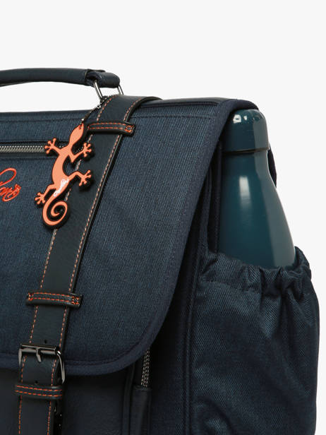 Cartable 3 Compartiments Vintage Urban Cameleon Bleu vintage urban CA41 vue secondaire 4