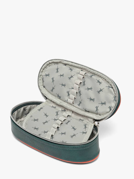 Pennenzak 1 Compartiment Vintage Urban Cameleon Blauw vintage urban PLUM ander zicht 2